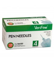 Verifine pen needles 4mm, 32G (0.23 mm x 4 mm)