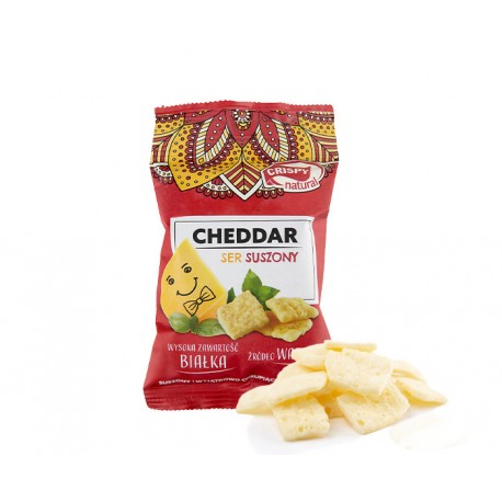 Dried cheddar cheese