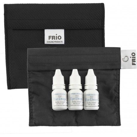 FRIO® dėklas akių lašams, (3 buteliukams) - juodas