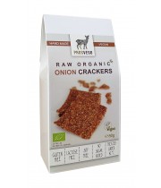 Raw Organic Onion Crackers with quinoa 