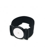 Armband with flexible frame to protect sensor Freestyle Libre - black
